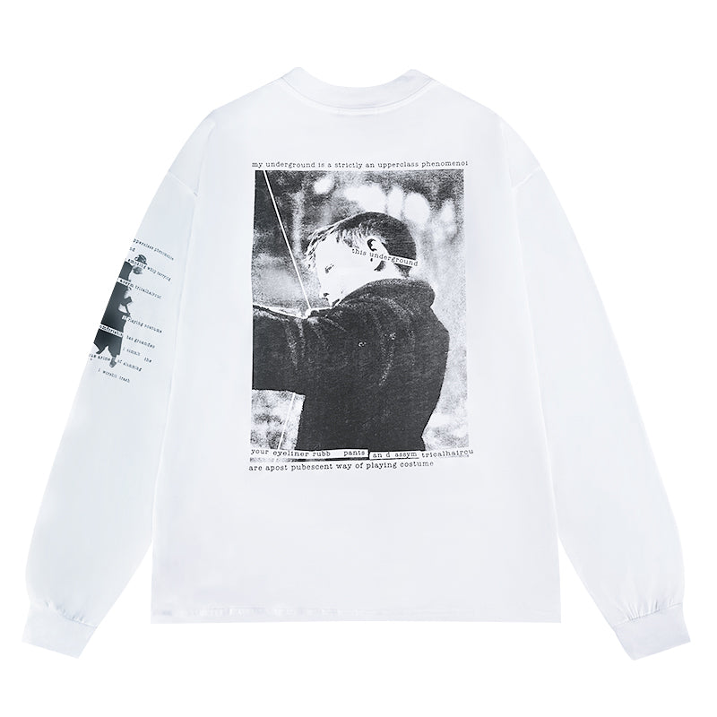 ENFANT RICHE DEPRIME L/S TEE