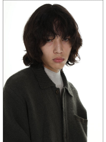MASONPRINCE Wool Handmade Sweater Cardigan