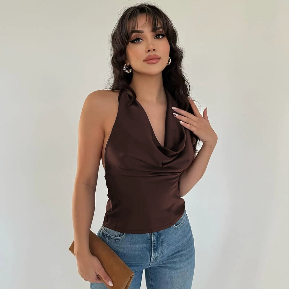 The Kirn Halter Neck Classy Top