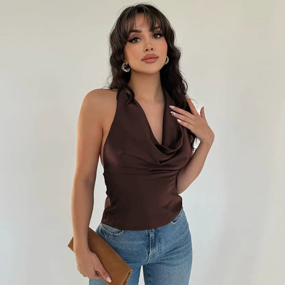 The Kirn Halter Neck Classy Top