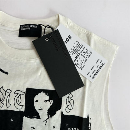 ENFANT RICHE DEPRIME Crew Neck Tank Top