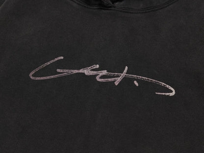 MONEY SIGNATURE DISTRESSED HOODIE