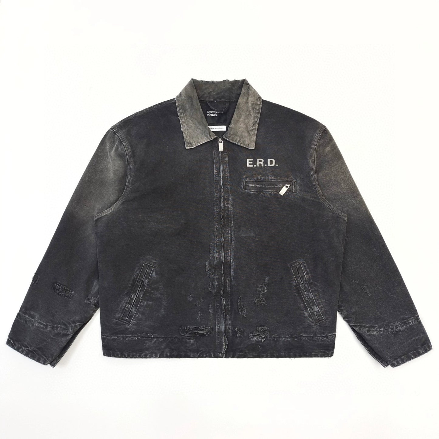 ENFANT RICHE DEPRIME VINTAGE LAPEL ZIP JACKET
