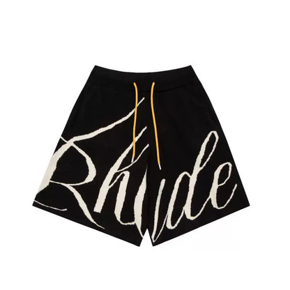 RHUDE Knit Logo Short