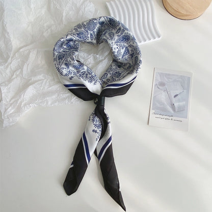 NUBI Square Silk Scarf