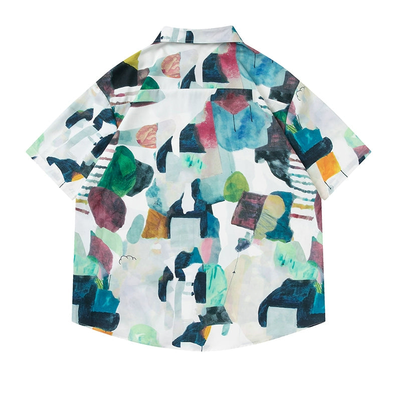 NUBI 'Moods' Summer Short-sleeve Shirt