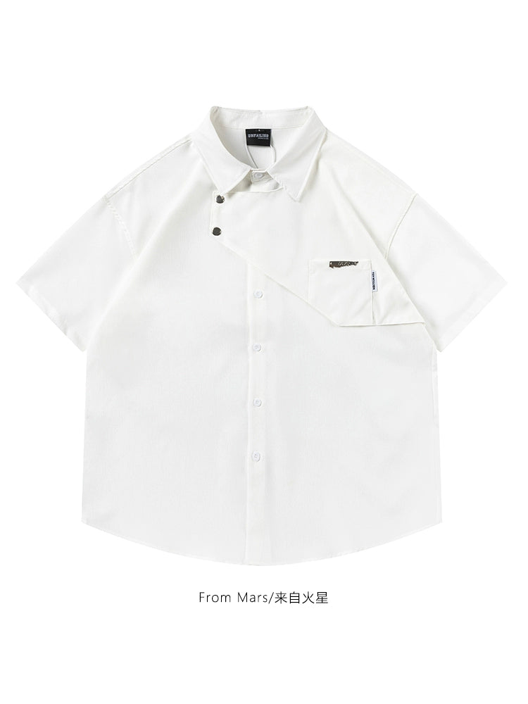 NUBI 'Memories' Loose S/S Shirt