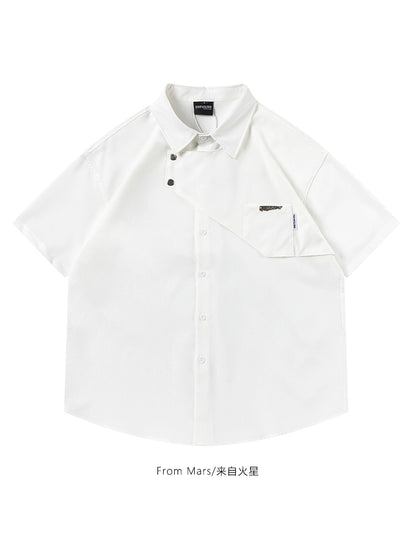 NUBI 'Memories' Loose S/S Shirt
