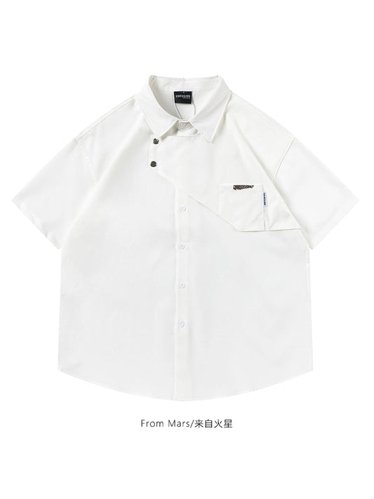 NUBI 'Memories' Loose S/S Shirt
