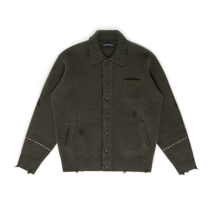 MASONPRINCE Wool Handmade Sweater Cardigan