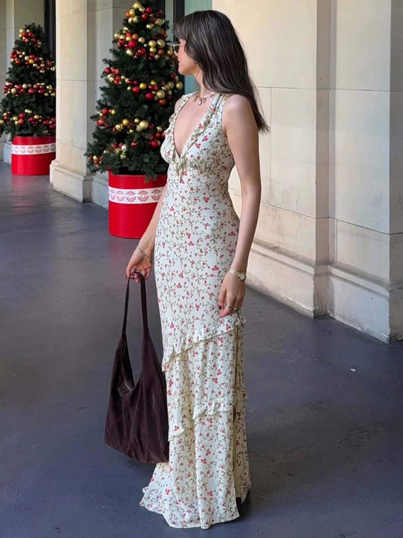 THE 'Almond' SEXY EMPIRE DRESS