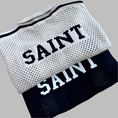 SAINT '80' knitted zipper Cardigan