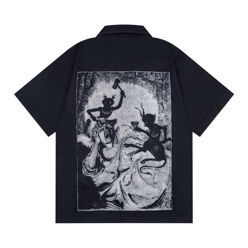 ENFANT RICHE DEPRIME THE DEVIL S/S SHIRT