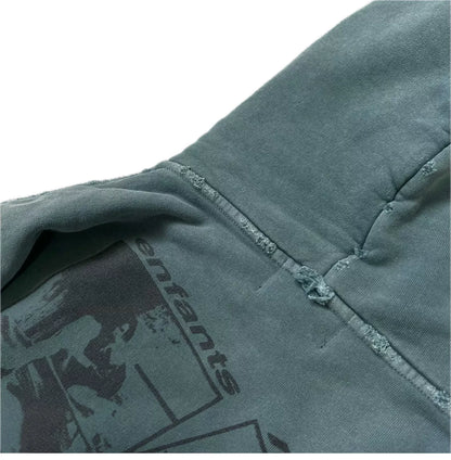 ENFANT RICHE DEPRIME SANCTUARY ASSEMBLAGE HOODIE