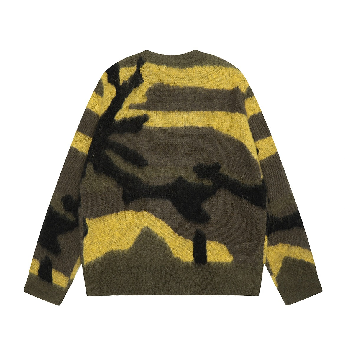 CORTEIZ  Mohair Knit Sweater [Green Camo]