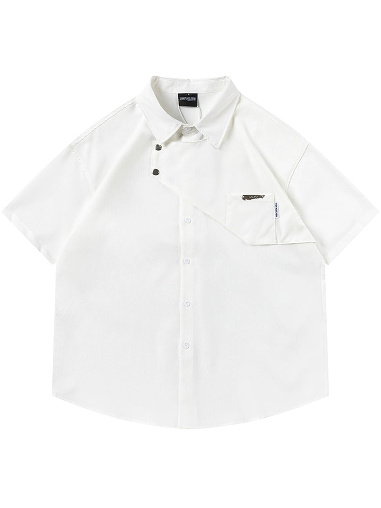 NUBI 'Memories' Loose S/S Shirt