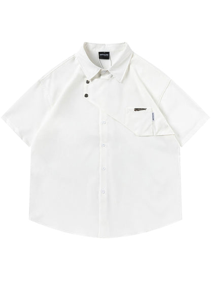 NUBI 'Memories' Loose S/S Shirt