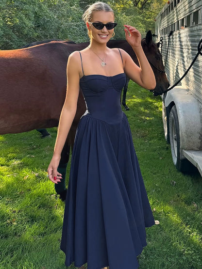 THE French Royal Elegant Suspender Dress