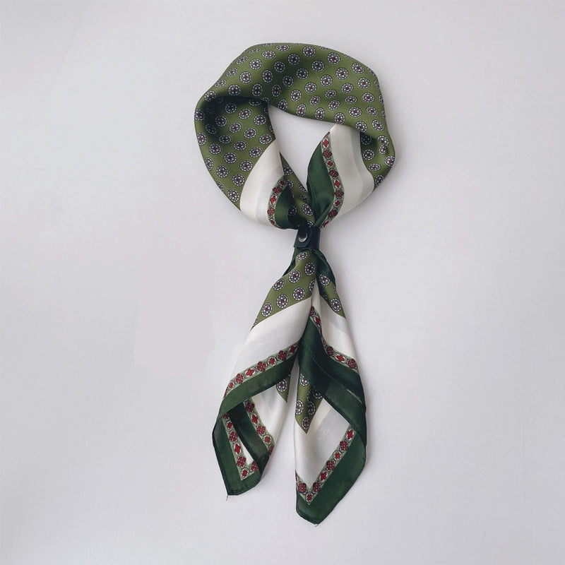 NUBI Square Silk Scarf
