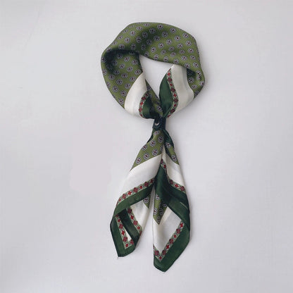 NUBI Square Silk Scarf