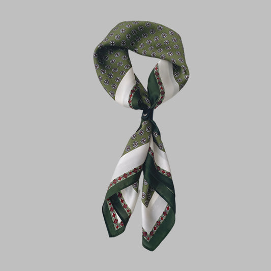 NUBI Square Silk Scarf