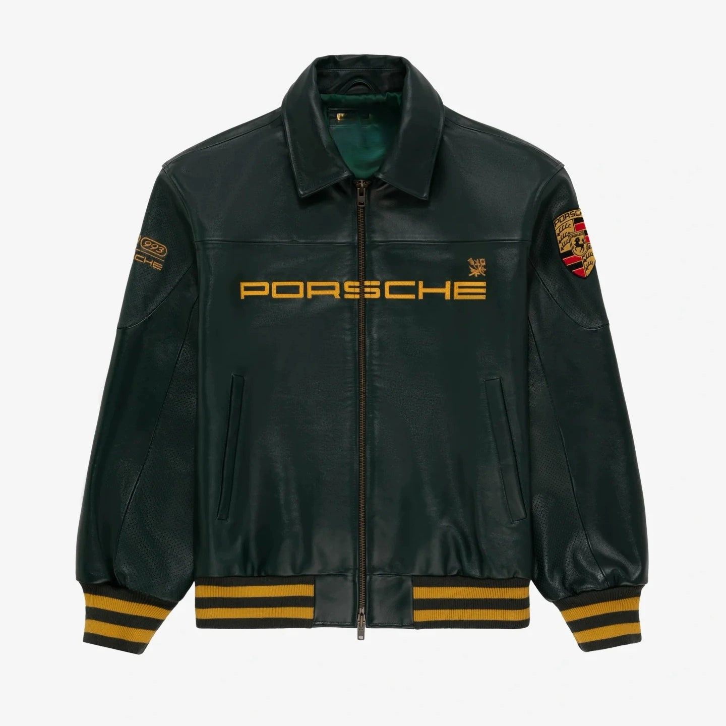 AIME LEON DORE 'Porsche' 993 Racing Leather Jacket