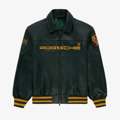 AIME LEON DORE 'Porsche' 993 Racing Leather Jacket