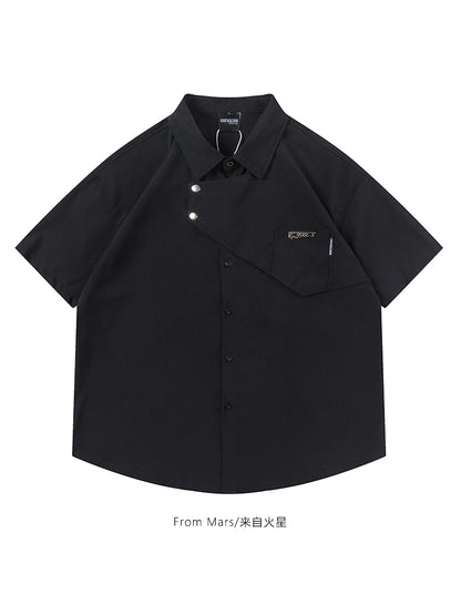 NUBI 'Memories' Loose S/S Shirt