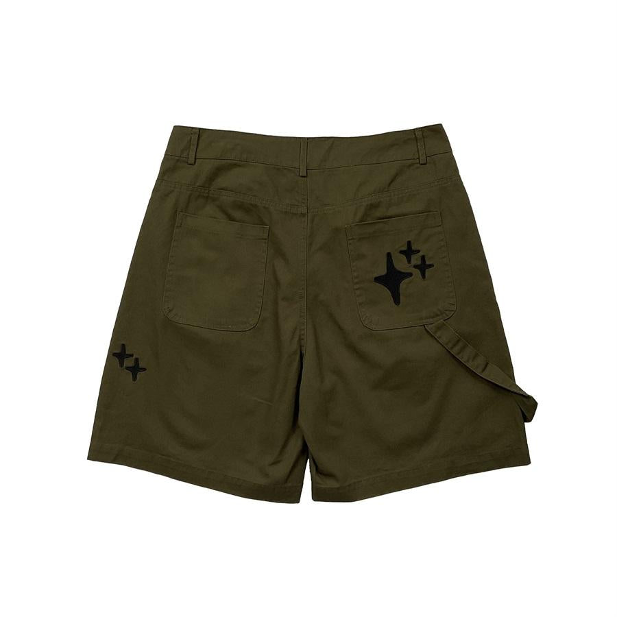 BROKEN PLANET CARGO SHORT [Army green]