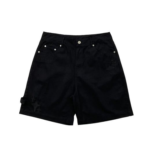 BROKEN PLANET CARGO SHORT [Black]