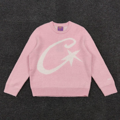 CORTEIZ C STAR MOHAIR KNIT SWEATER