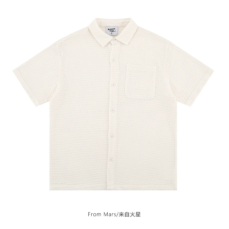 NUBI 'Dwelt' Summer Solid S/S Shirts