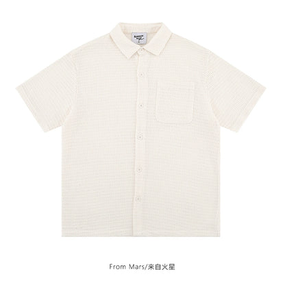NUBI 'Dwelt' Summer Solid S/S Shirts