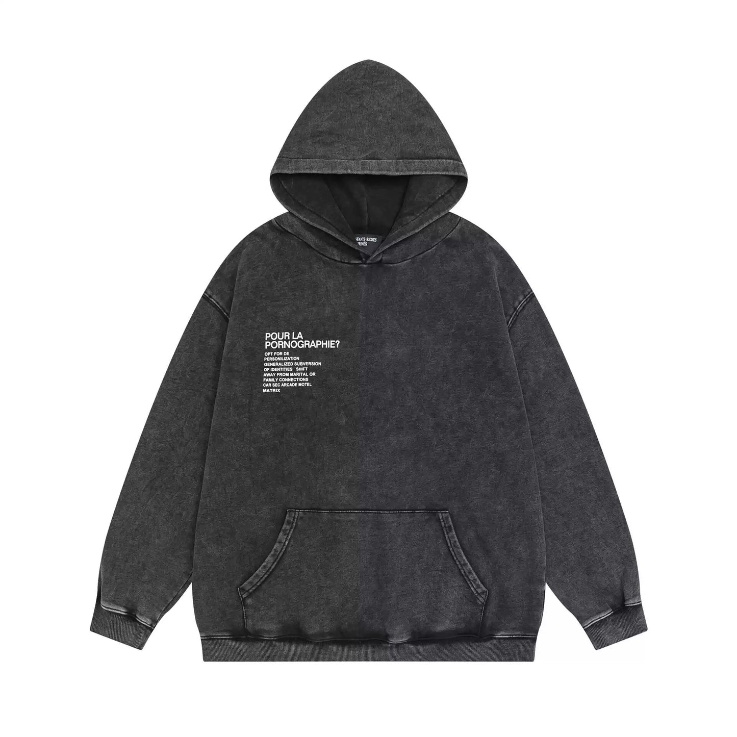 ENFANT RICHE DEPRIME ASSEMBLAGE HOODIE