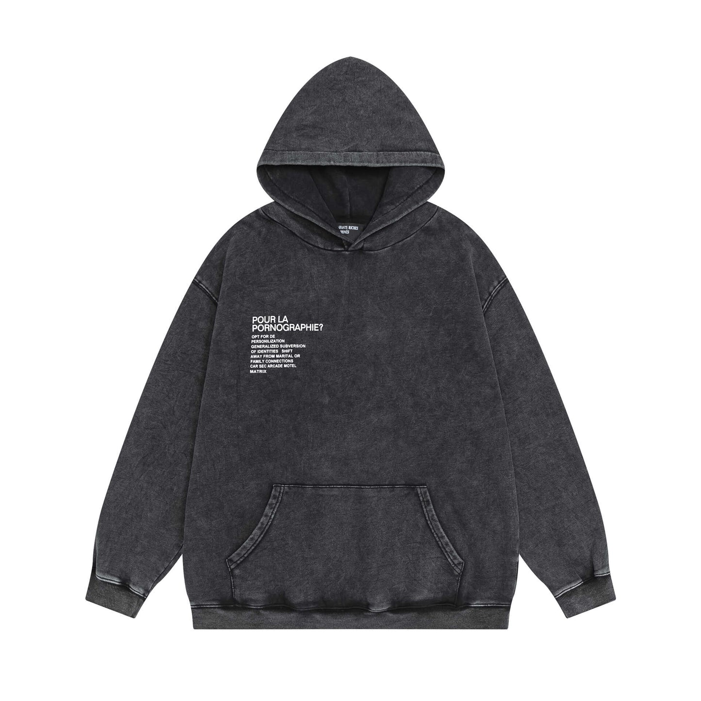 ENFANT RICHE DEPRIME ASSEMBLAGE HOODIE