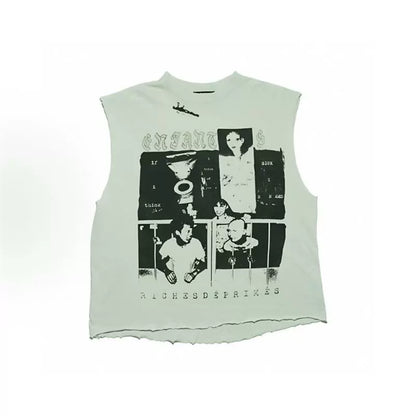 ENFANT RICHE DEPRIME Crew Neck Tank Top