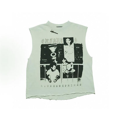 ENFANT RICHE DEPRIME Crew Neck Tank Top