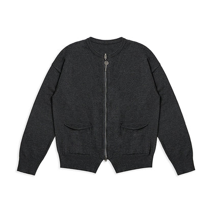 MASONPRINCE Wool Crewneck Light Cardigan