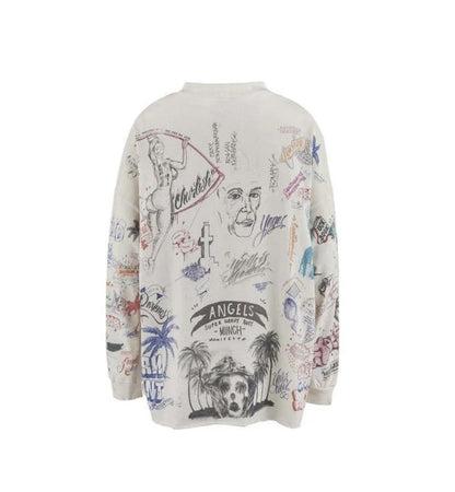 SAINT MICHEAL 'Hot diamond' L/S TEE
