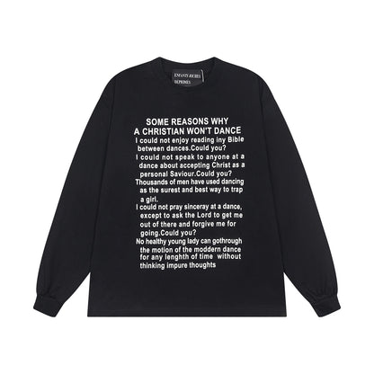 ENFANT RICHE DEPRIME CLASSIC LOGO L/S TEE [Black]