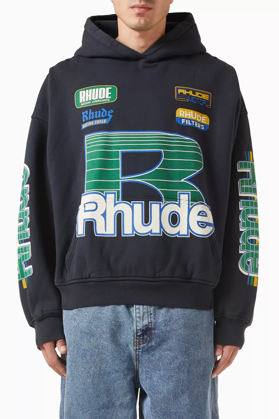 RHUDE ROADWAY RACING HOODIE
