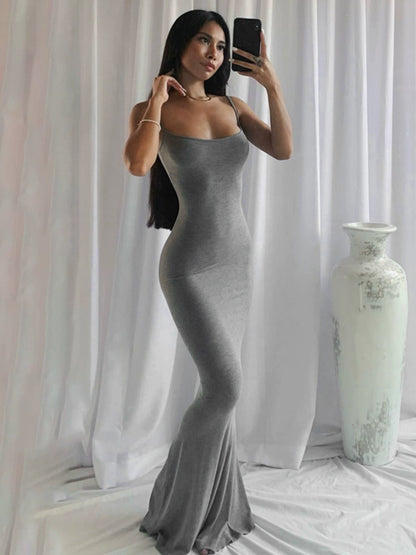 Women's Shape Stretch Seamless Strappy Maxi Dress