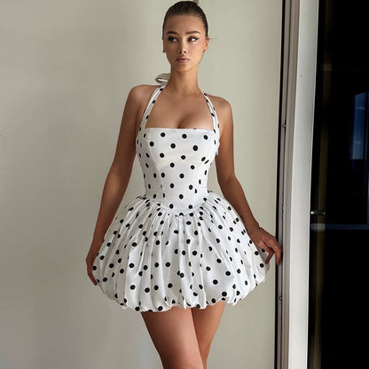 The Little Moon Sexy Bubble Maxi Short Dress
