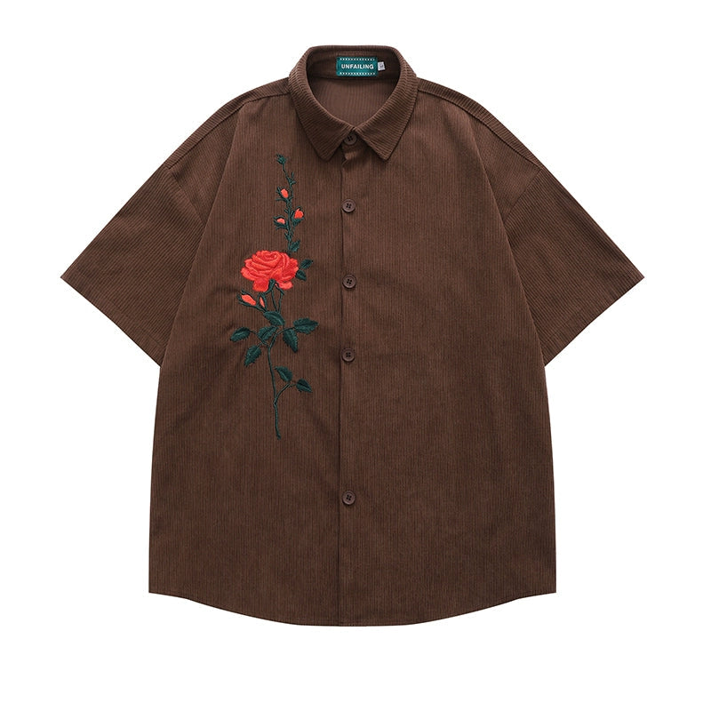 NUBI 'Flourish' Short-sleeve Shirt