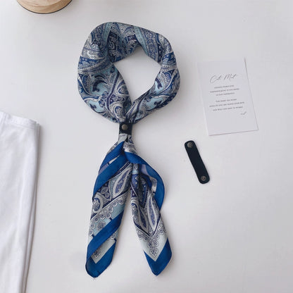 NUBI Square Silk Scarf