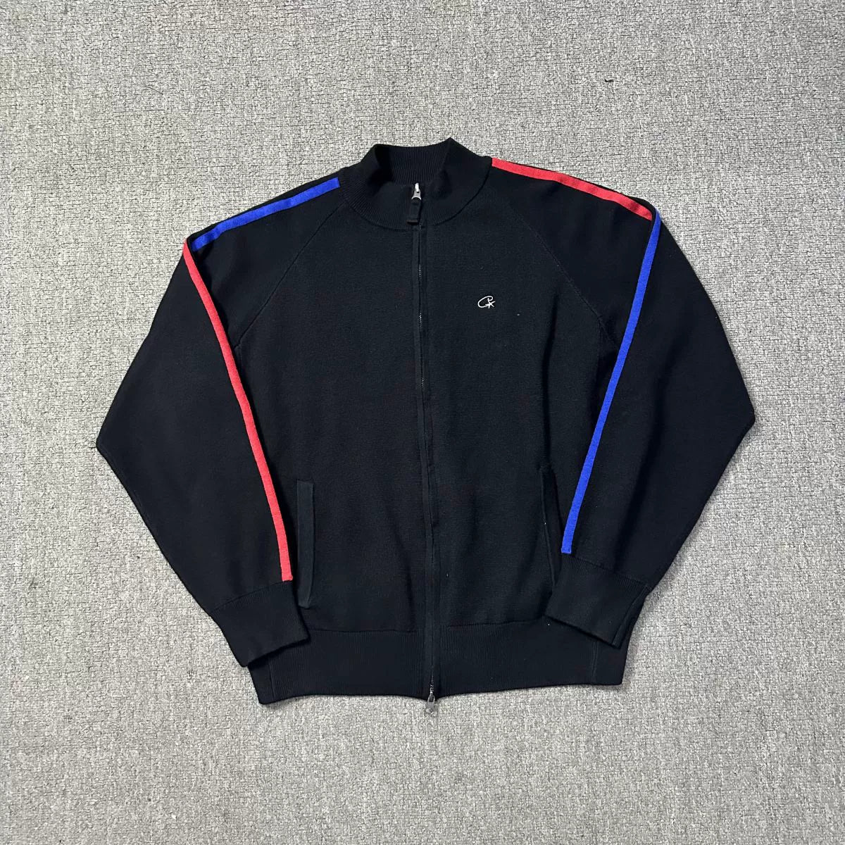 CORTEIZ Knit Zip Up Fleece [Black]