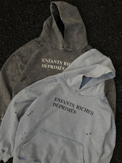 ENFANT RICHE DEPRIME MONARCH CLASSIC LOGO HOODIE