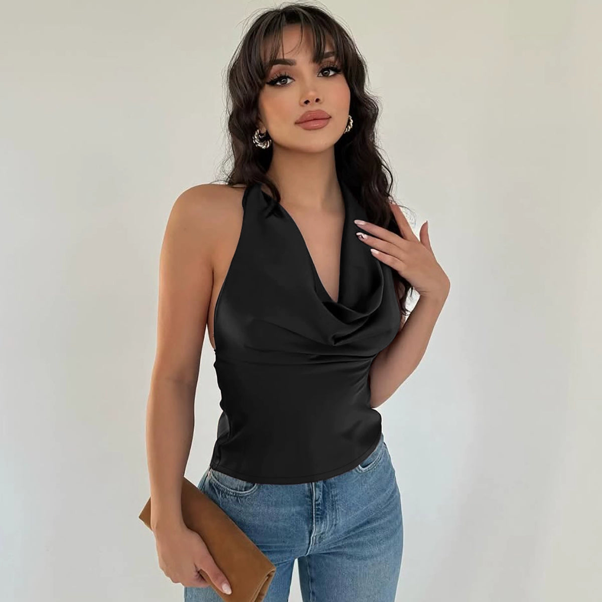 The Kirn Halter Neck Classy Top