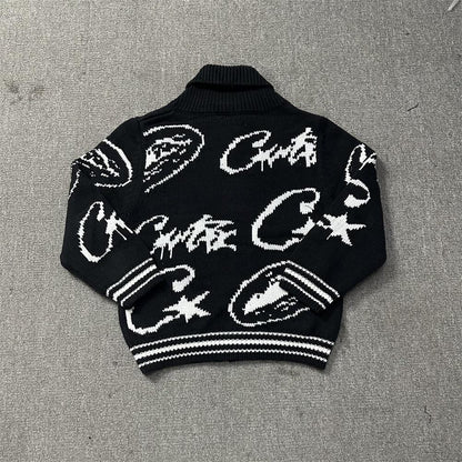 CORTEIZ VVS JACQUARD KNIT ZIP