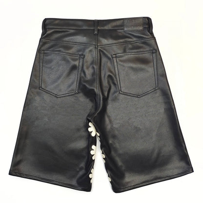 LOSTSHDWS  leather shorts
